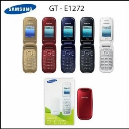 موبايل فليب شريحتين SAMSUNG E1272 Flip Mobile Dual SIM <br> <span class='text-color-warm'>نفذت الكمية</span>