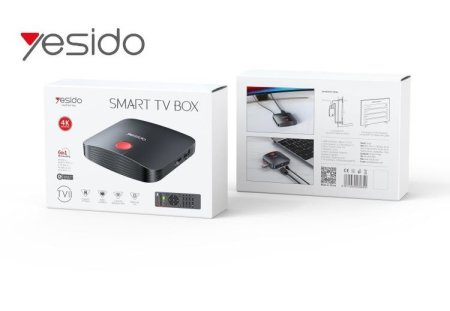 رسيفر تي في بوكس  YESIDO SMART TV BOX 2GB\16GB